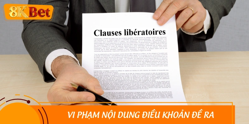 Cấm hành động với những trường hợp đã bị cấm
